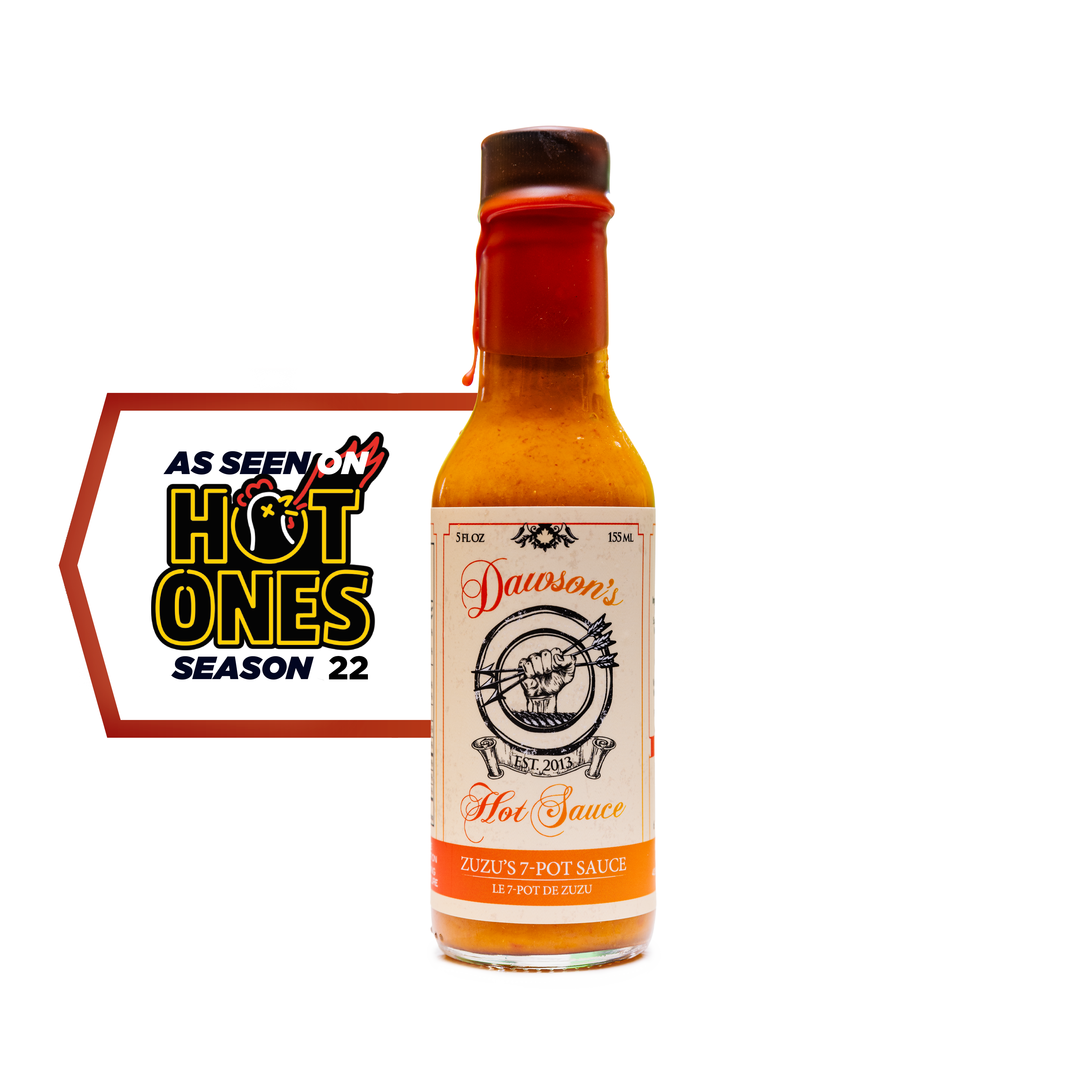 Zuzu's 7-Pot Sauce - Hot Ones Season 22 - Sauce #9 – Dawson's Hot