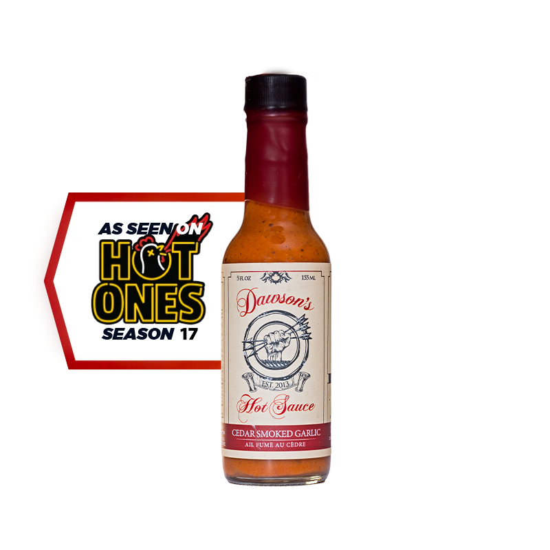 Cedar Smoked Garlic - Hot Ones Season 17 Sauce #2